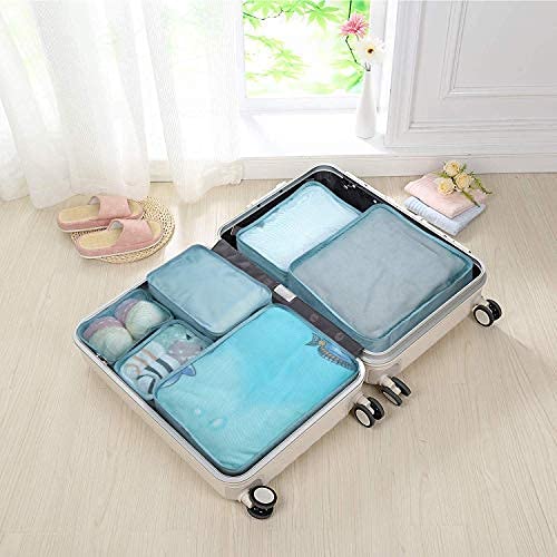 DIMJ Packing Cubes for Travel, 8 Pcs Travel Cubes for Suitcase - DIMJ Packing Cubes for Travel, 8 Pcs Travel Cubes for Suitcase - Travelking