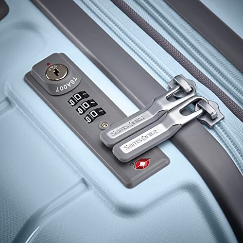 Samsonite Freeform Hardside Expandable Luggage | Powder Blue | 2PC Carry-on - Samsonite Freeform Hardside Expandable Luggage | Powder Blue | 2PC Carry-on - Travelking