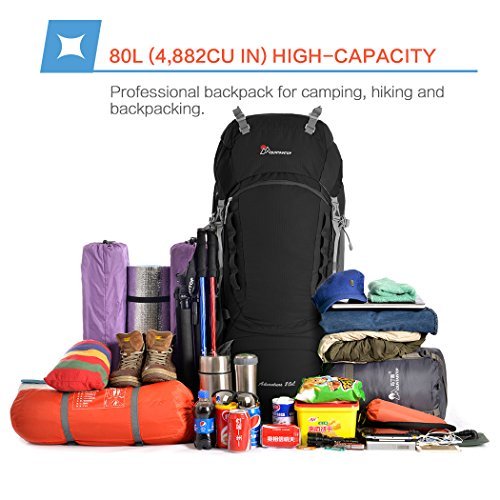 Mountaintop 80l outlet backpack