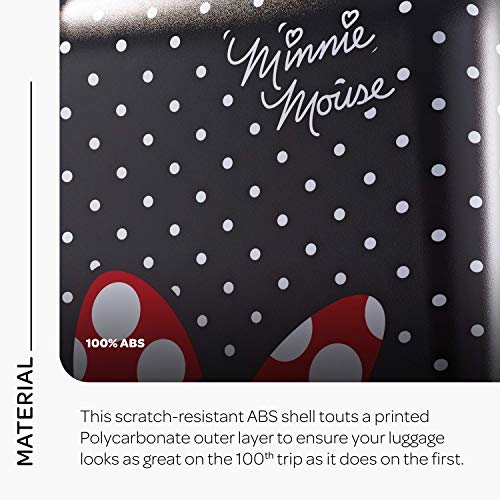 American Tourister Disney Hardside Luggage with Spinner Wheels, Minnie Mouse - American Tourister Disney Hardside Luggage with Spinner Wheels, Minnie Mouse - Travelking