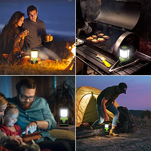 LE LED Camping Lantern, Battery Powered LED with 1000LM, 4 Light - LE LED Camping Lantern, Battery Powered LED with 1000LM, 4 Light - Travelking