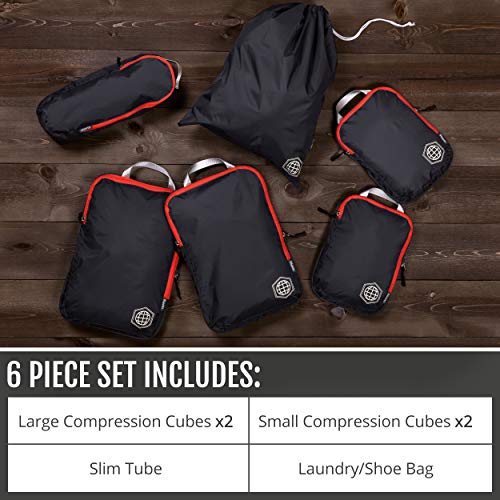 Compression Packing Cubes for Travel-Luggage and Backpack - Compression Packing Cubes for Travel-Luggage and Backpack - Travelking