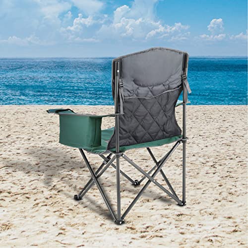 ARROWHEAD OUTDOOR Portable Folding Camping Quad Chair w/ 6-Can Cooler - ARROWHEAD OUTDOOR Portable Folding Camping Quad Chair w/ 6-Can Cooler - Travelking