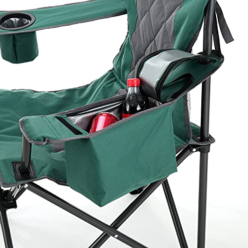 ARROWHEAD OUTDOOR Portable Folding Camping Quad Chair w/ 6-Can Cooler - ARROWHEAD OUTDOOR Portable Folding Camping Quad Chair w/ 6-Can Cooler - Travelking