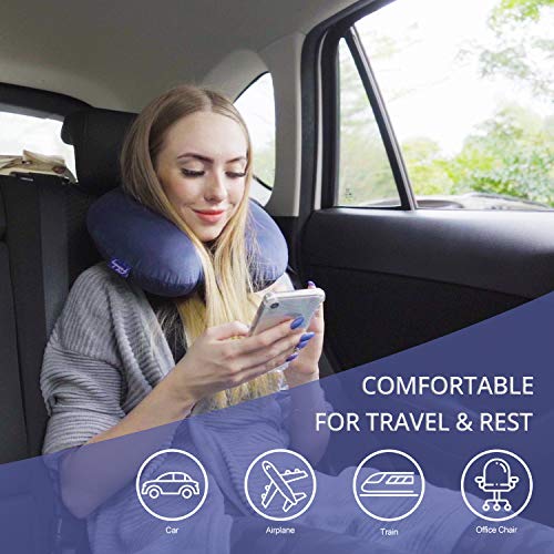 Fabuday Travel Pillow Memory Foam - Airplane Head Neck Support - Fabuday Travel Pillow Memory Foam - Airplane Head Neck Support - Travelking