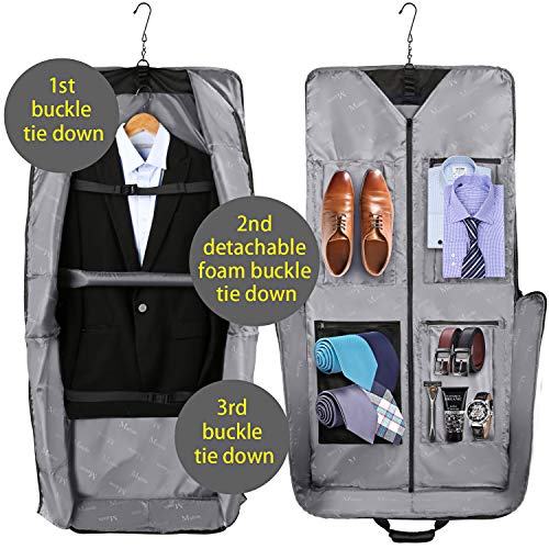 Suit Garment Travel Bag with Pockets & Shoulder Strap for Business - Suit Garment Travel Bag with Pockets & Shoulder Strap for Business - Travelking