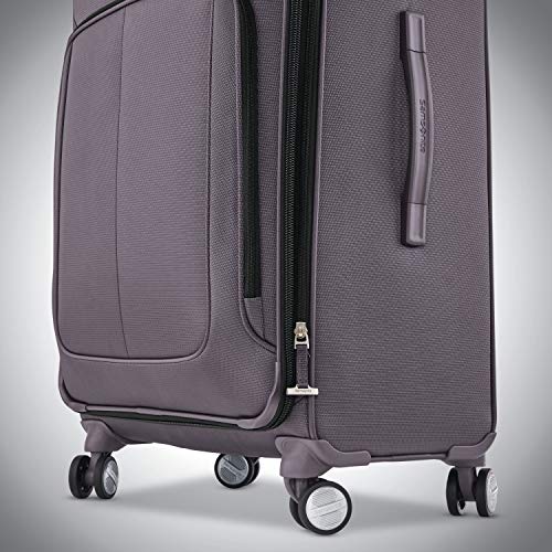 Samsonite Solyte DLX Softside Expandable Luggage with Spinner Wheels, Mineral Grey - Samsonite Solyte DLX Softside Expandable Luggage with Spinner Wheels, Mineral Grey - Travelking