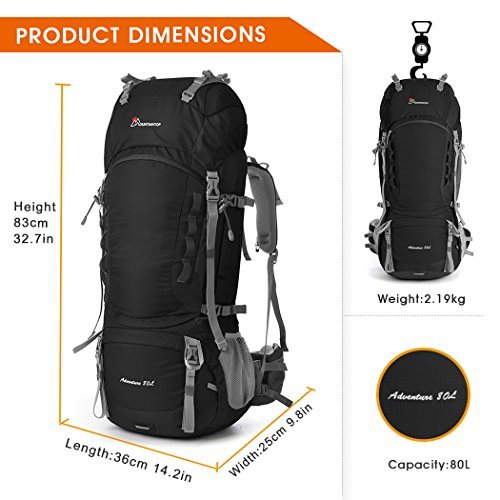 Mountaintop 40l hiking backpack clearance review