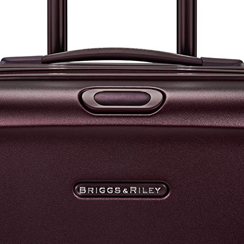 Briggs & Riley Sympatico Hardside International Spinner Luggage, Plum - Briggs & Riley Sympatico Hardside International Spinner Luggage, Plum - Travelking