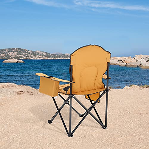 Arrowhead Outdoor Portable Folding Camping Quad Chair w/ 4-Can Cooler - Arrowhead Outdoor Portable Folding Camping Quad Chair w/ 4-Can Cooler - Travelking