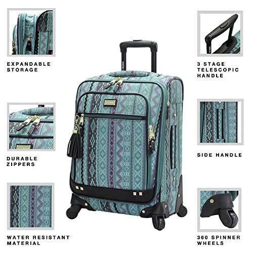 Steve Madden Designer Luggage Collection - 3 Piece Softside - Steve Madden Designer Luggage Collection - 3 Piece Softside - Travelking