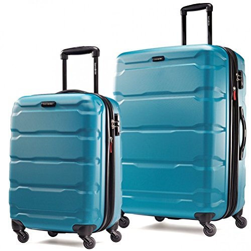 Samsonite Omni PC 2 Piece Set of 20 and 28 Spinner (Caribbean Blue) - Samsonite Omni PC 2 Piece Set of 20 and 28 Spinner (Caribbean Blue) - Travelking