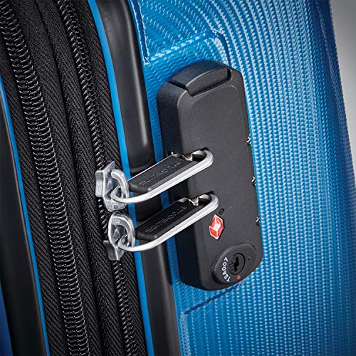 Samsonite Winfield 3 DLX Hardside Expandable Luggage, Blue Navy - Samsonite Winfield 3 DLX Hardside Expandable Luggage, Blue Navy - Travelking