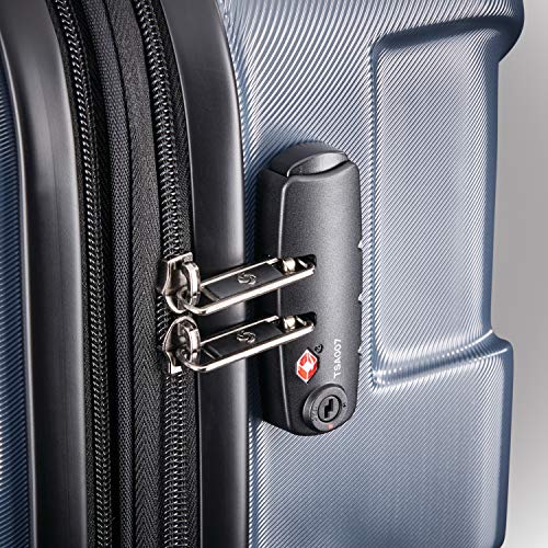 Samsonite Centric Hardside Expandable Luggage with Spinner Wheels, Slate Blue - Samsonite Centric Hardside Expandable Luggage with Spinner Wheels, Slate Blue - Travelking