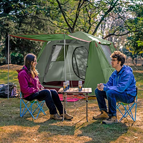 KAZOO Large Camping Easy Set Up Tent 4 Person Waterproof - KAZOO Large Camping Easy Set Up Tent 4 Person Waterproof - Travelking