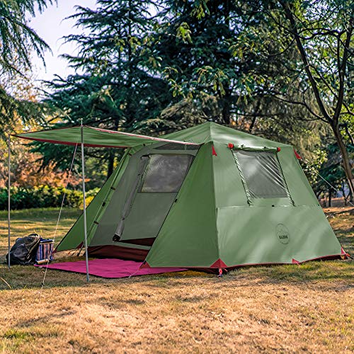 KAZOO Large Camping Easy Set Up Tent 4 Person Waterproof - KAZOO Large Camping Easy Set Up Tent 4 Person Waterproof - Travelking